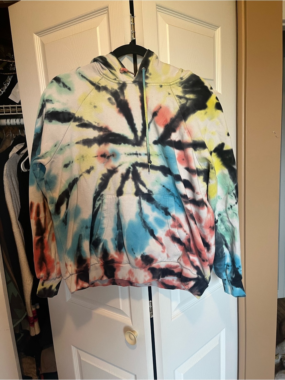 Volcom Tie-Dye Pullover Hoodie - Multicolor